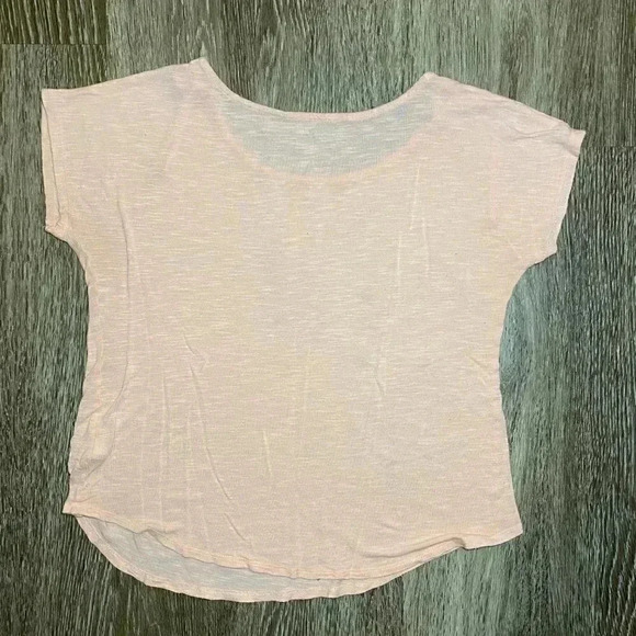 Womens Light Pink Apt. 9 Jewel Tee - M - Picture 5 of 7